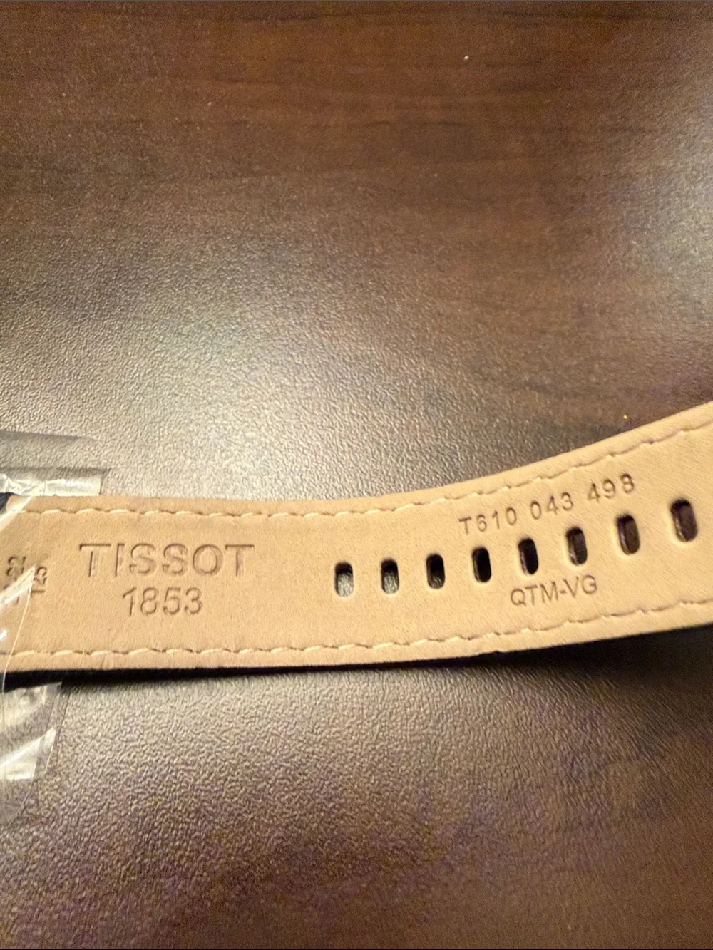 Tissot watch new with tags and Black Box with White Logo and Red Cross Accent